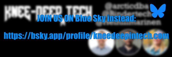 KneeDeepinTech Profile Banner