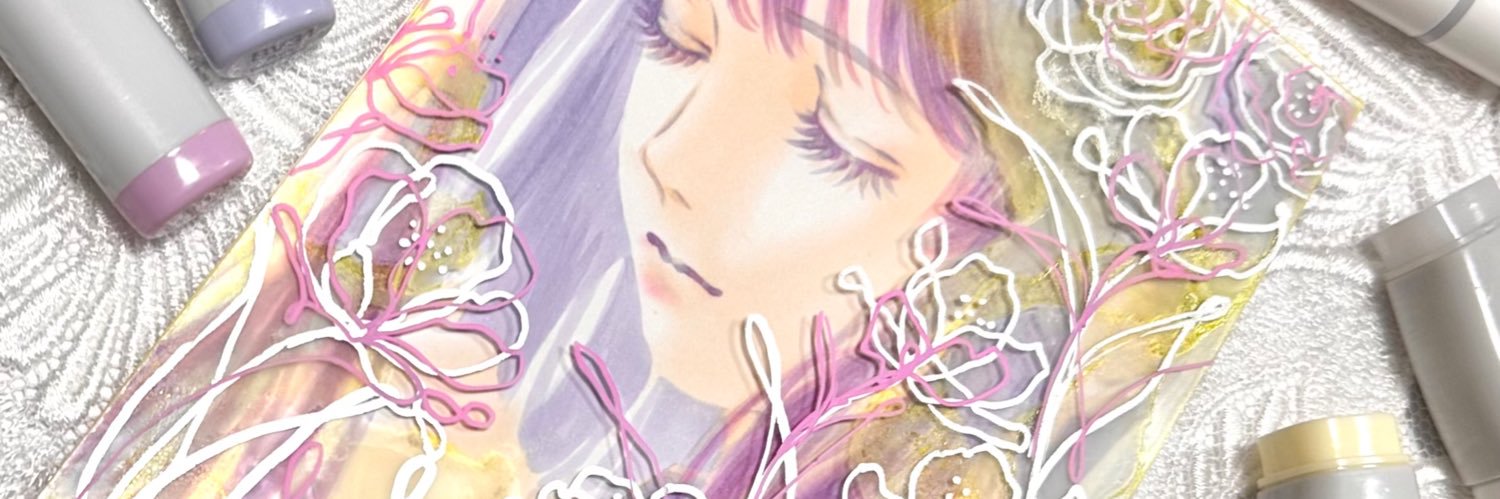 あきこ｜コピック画家｜土曜スペース21:00〜22:00's banner