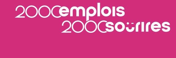 2000Emplois/Sourires banner