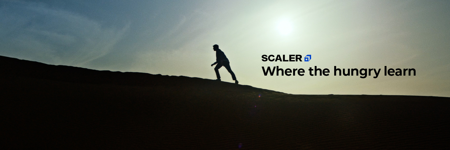 SCALER's banner