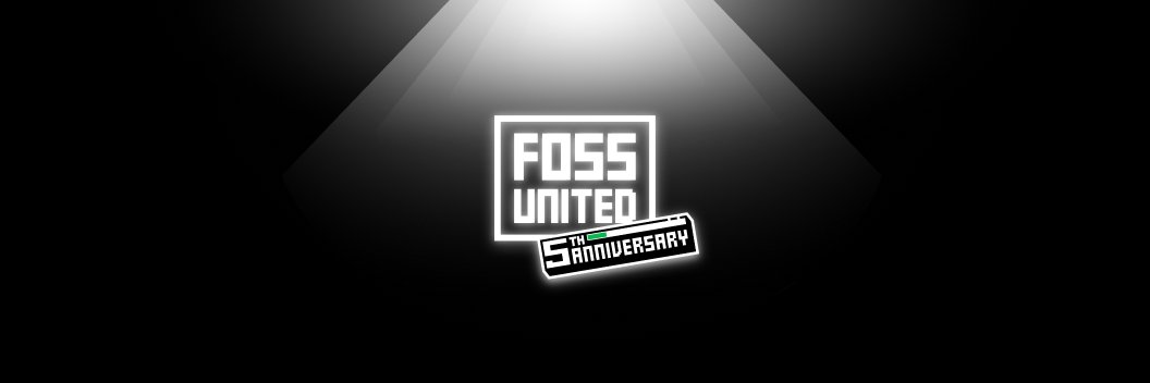 FOSS United's banner