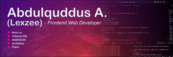 devlexzee Profile Banner