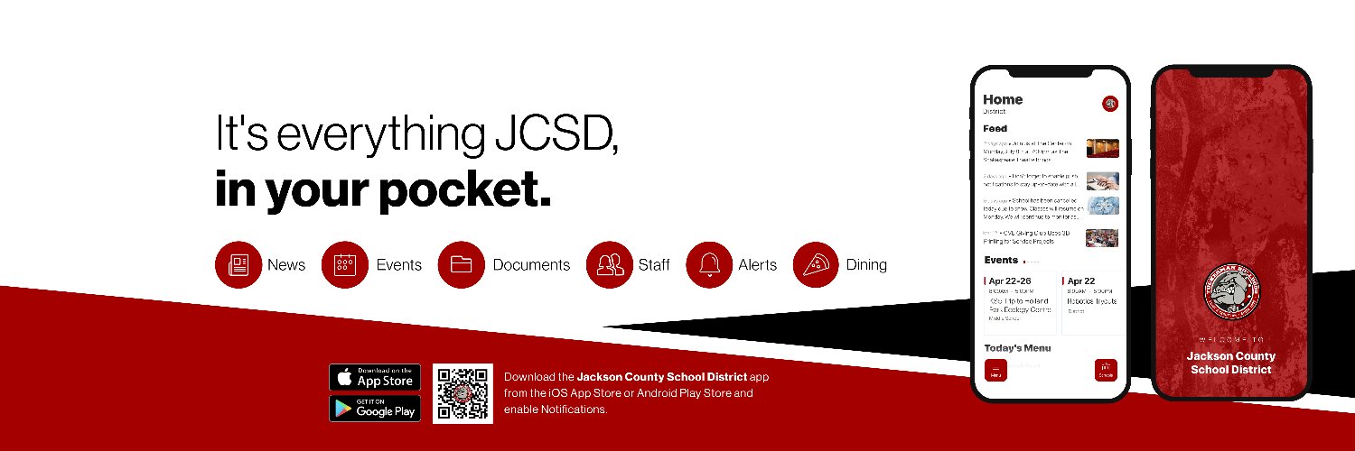 Jackson County School District banner