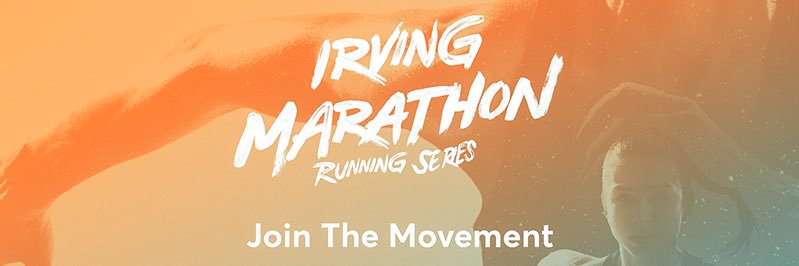 Irving Marathon banner