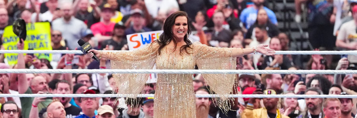 Stephanie McMahon's banner