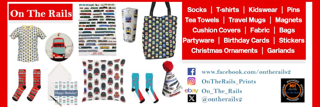 𝐎𝐧 𝐓𝐡𝐞 𝐑𝐚𝐢𝐥𝐬: 𝐆𝐢𝐟𝐭𝐬 🚆 🚍 🚘 ✈️ banner