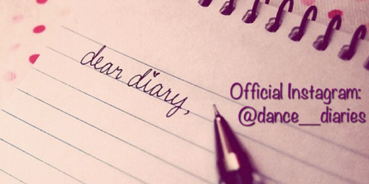 Dance Diaries banner