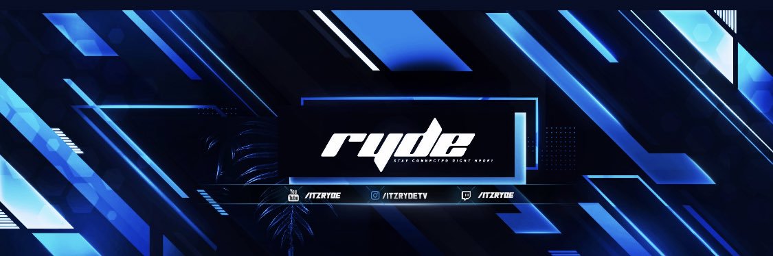 ItzRydeTV's profile banner image
