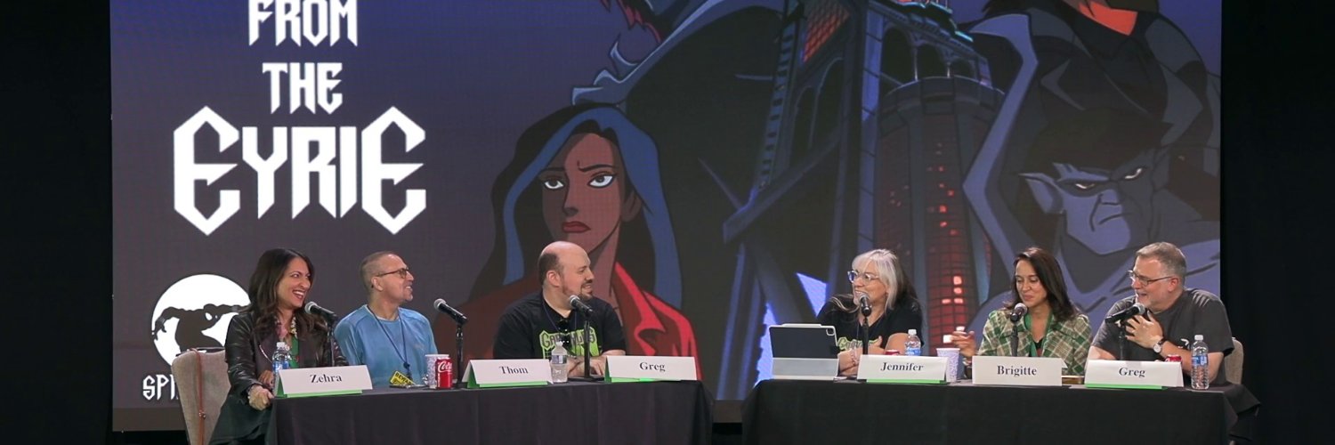 Voices from the Eyrie - A Gargoyles Podcast's banner