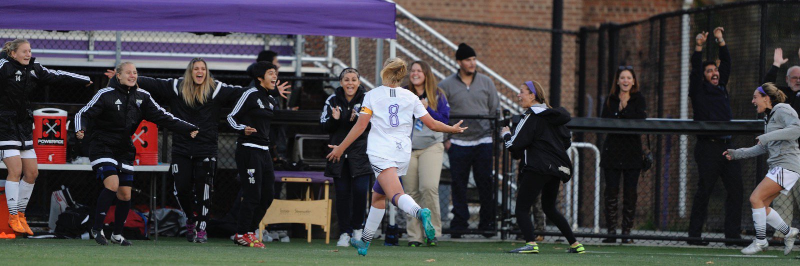 UB Women's soccer banner