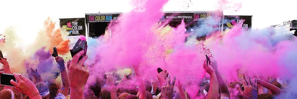 The Color Run UK banner