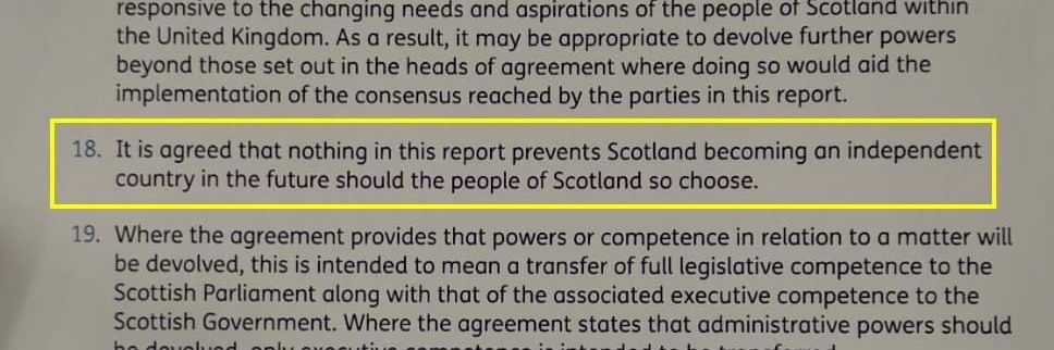 SNP SPEAK FOR SCOTLAND banner