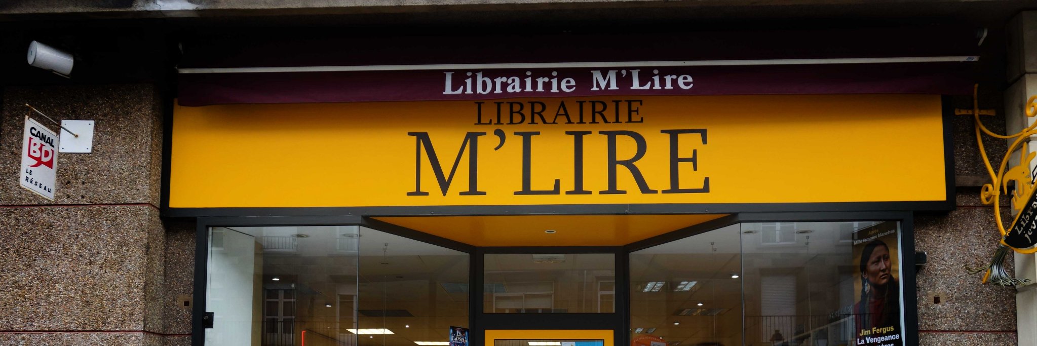 Librairie M'Lire banner