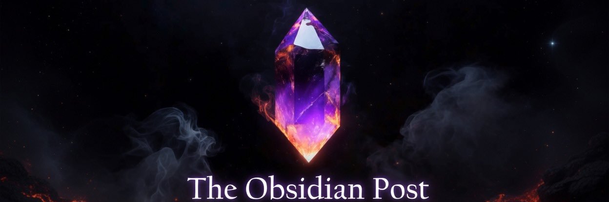 The Obsidian Post banner