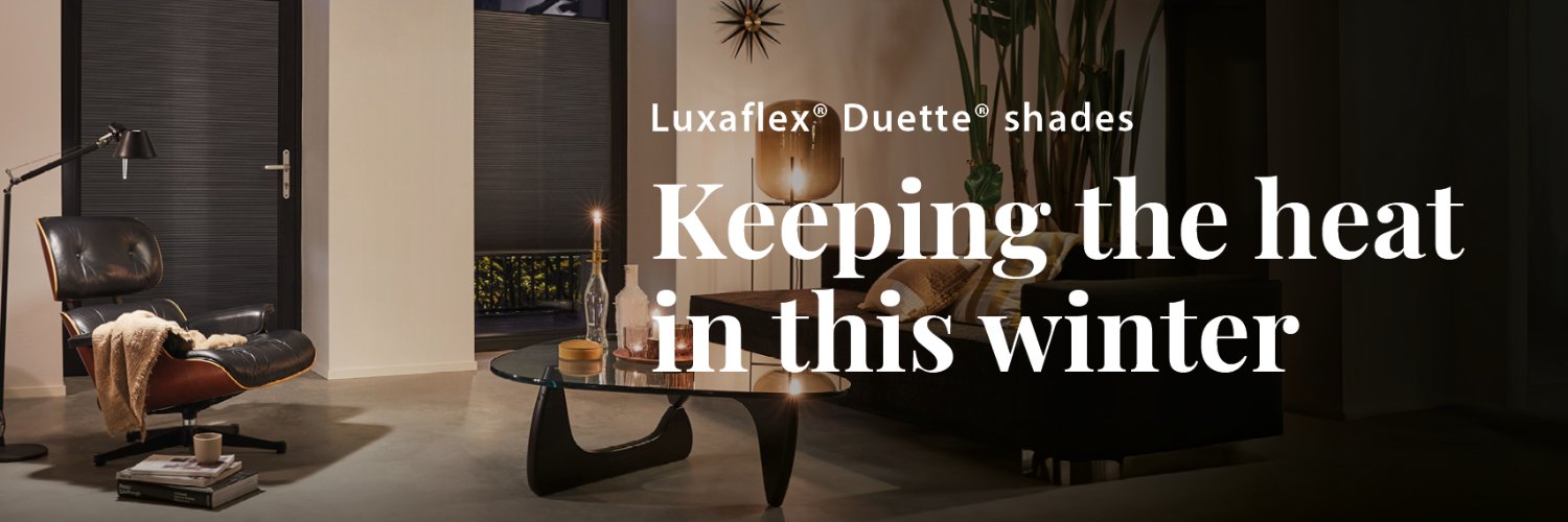 LuxaflexUK's profile banner image
