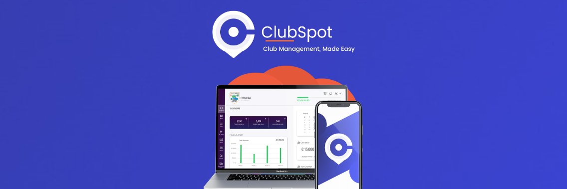 ClubSpot's banner