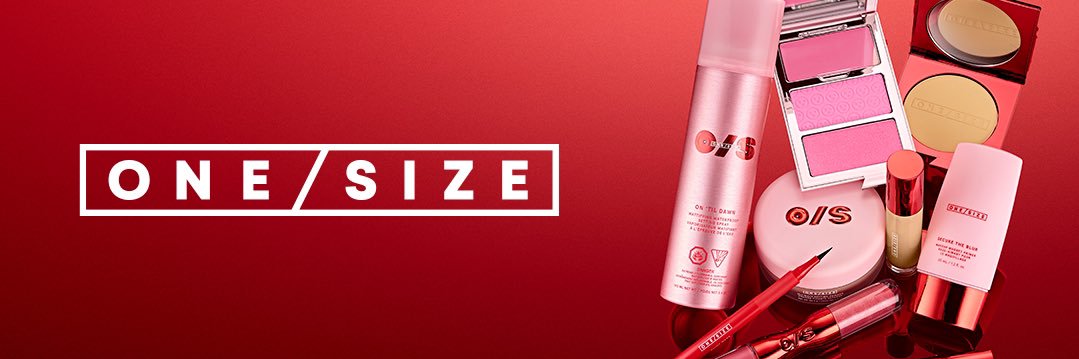 ONE/SIZE Beauty banner