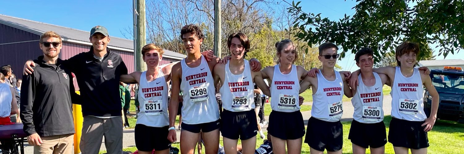 Hunterdon Central XC/Track & Field banner