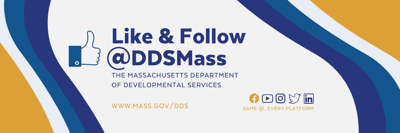 Mass. Department of Developmental Services (DDS) banner