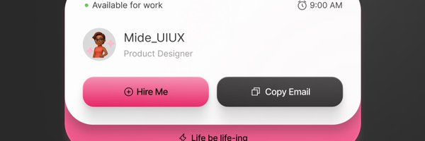 Creative_miide Profile Banner