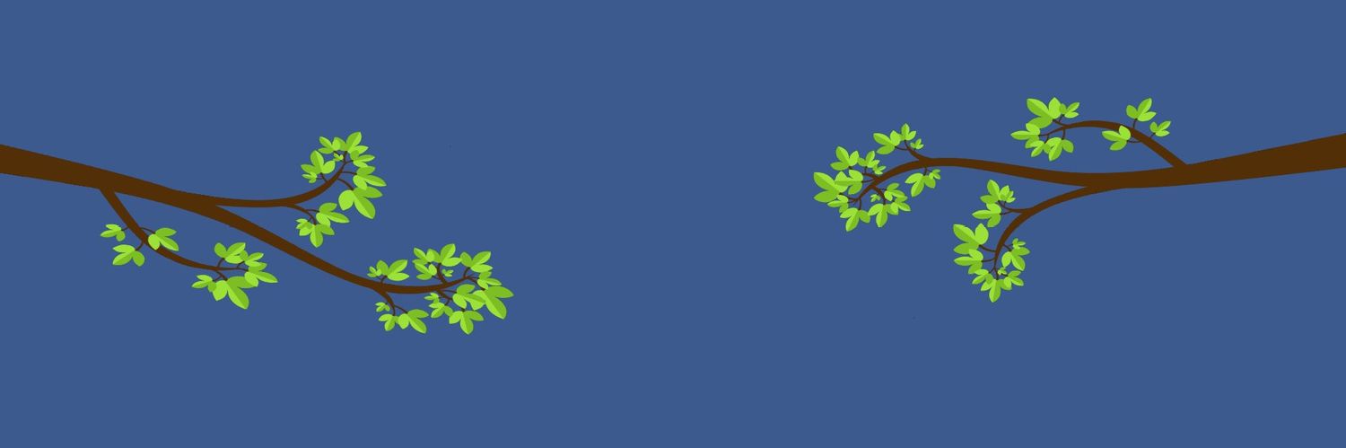 blue banner