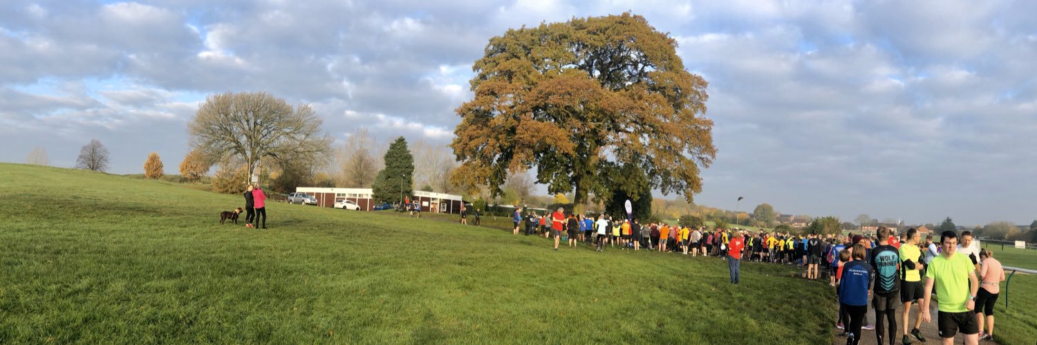 Warwick Racecourse parkrun banner