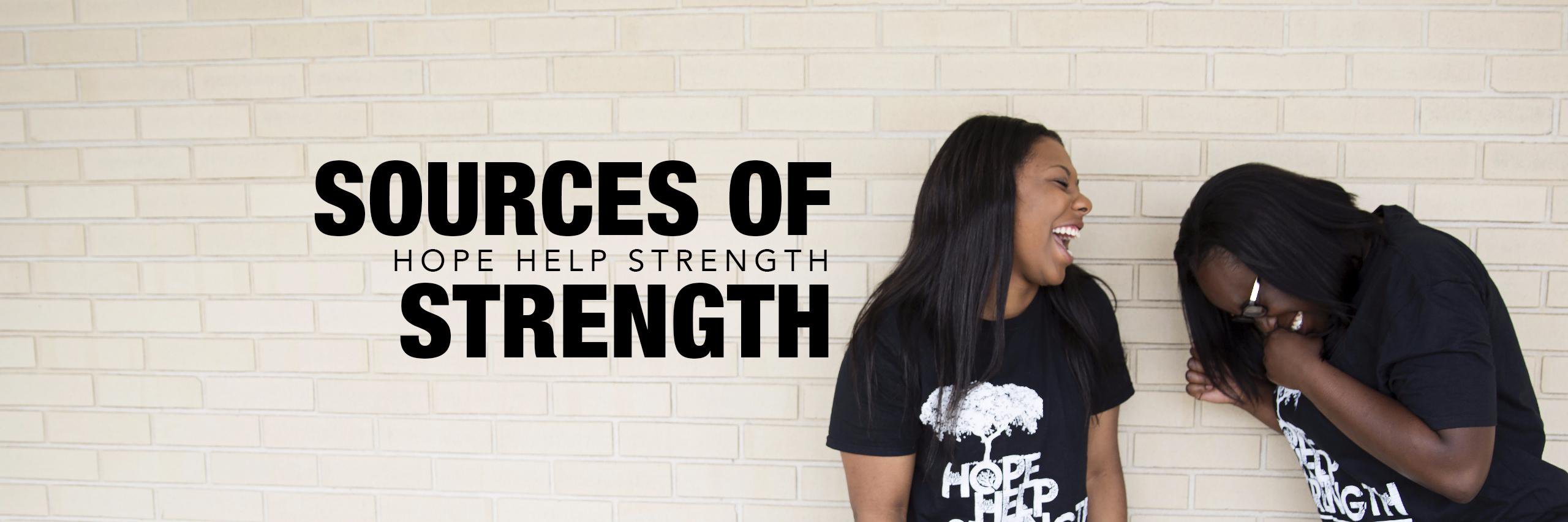 Sources of Strength banner