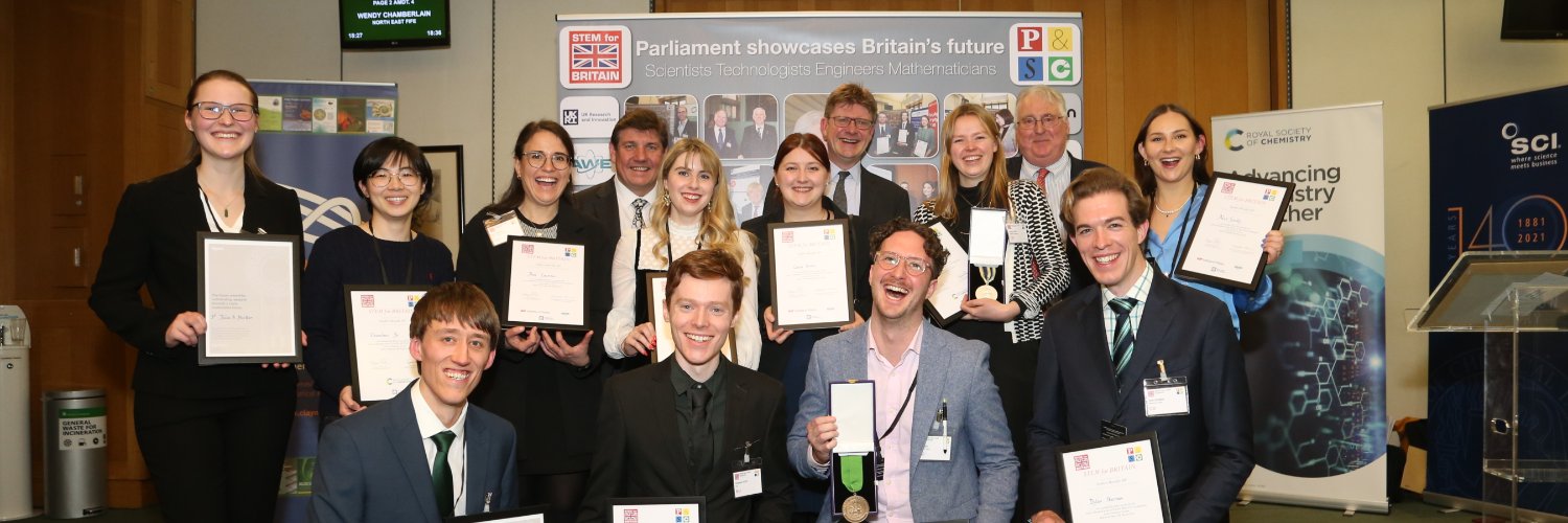 STEM for Britain banner