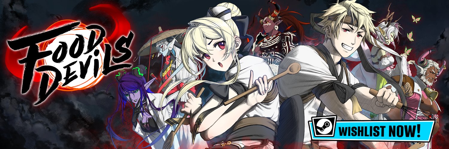 🍖✨ FOOD DEVILS - coming to Steam and console! banner