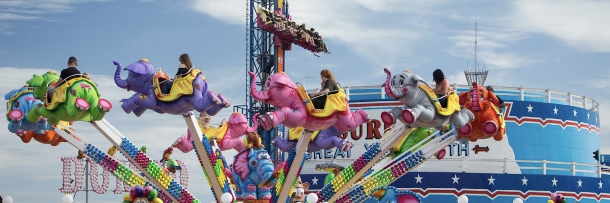 Great Yarmouth Pleasure Beach banner