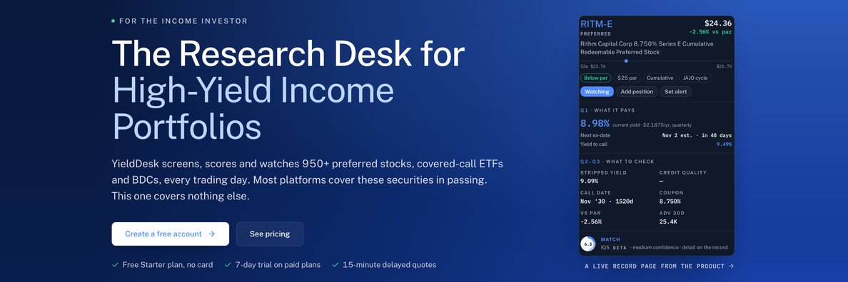 yielddeskco's profile banner image