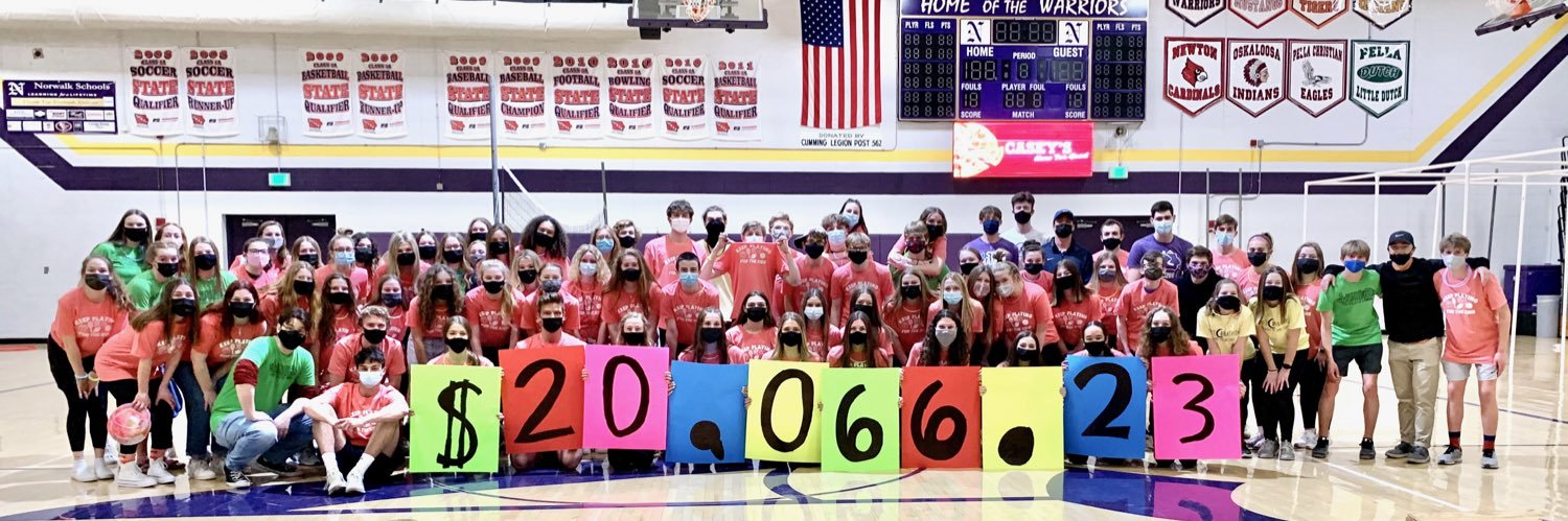 Norwalk Dance Marathon banner
