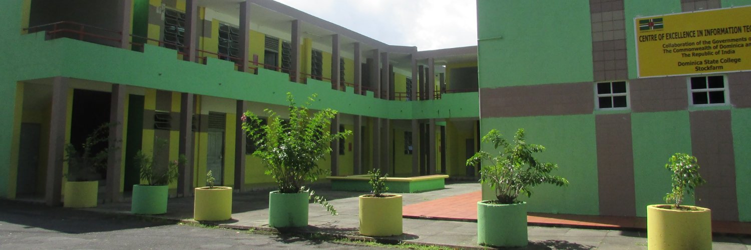 Dominica State College banner