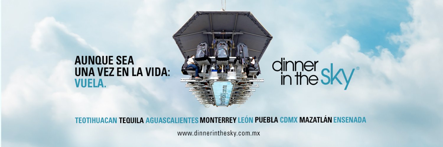 Dinner in the Sky MX banner