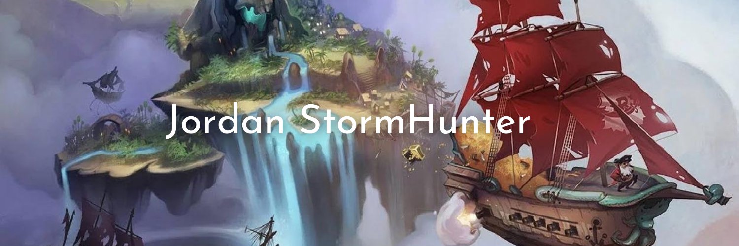 JordanStormHunt's profile banner image