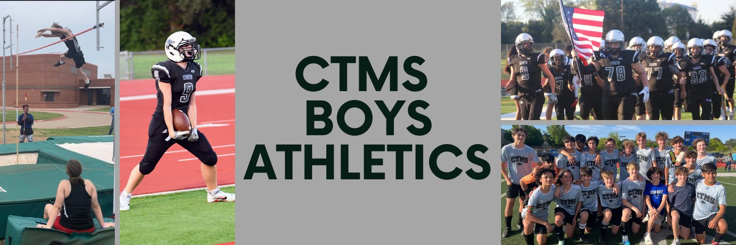 CTMS Boys Athletics banner