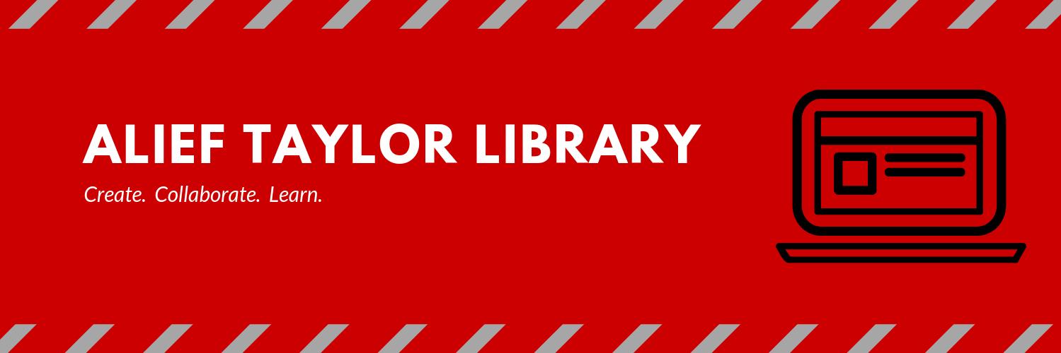 Alief Taylor Library banner