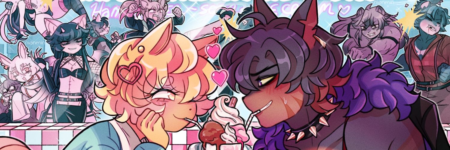 nianmin💗🔪art only on 🦋 now banner