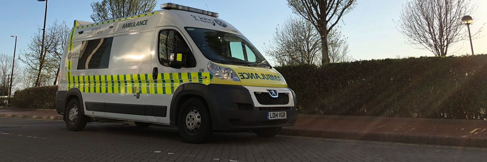 SJA National Driver Training Team banner