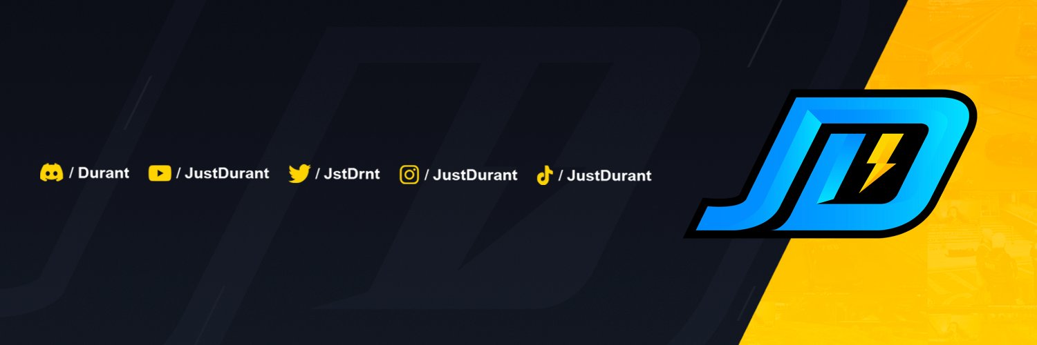 JustDurant banner