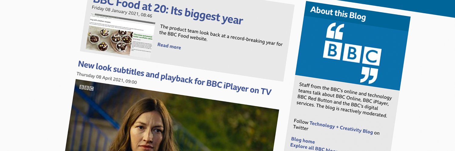 BBC Technology + Creativity banner