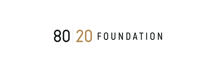 80/20 Foundation banner