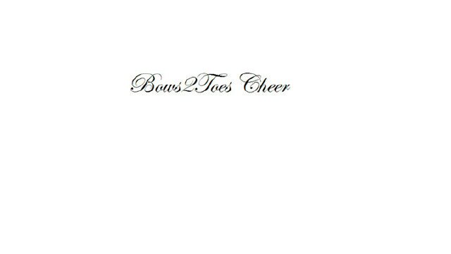 Bows2ToesCheer's profile banner image