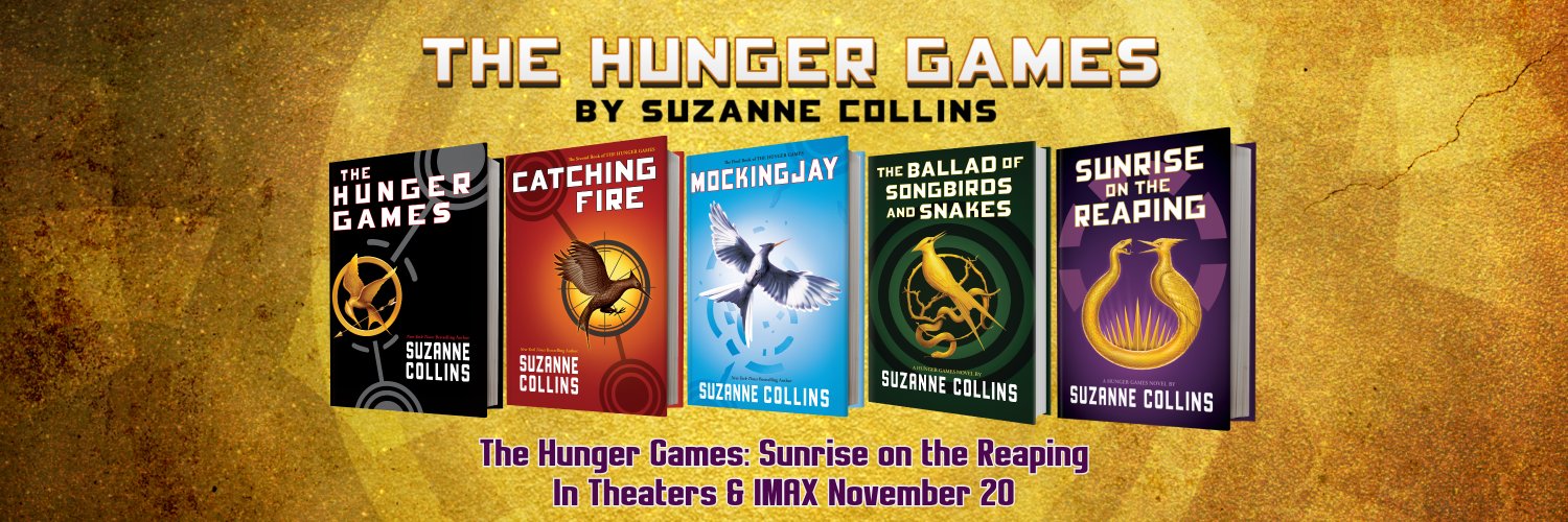 The Hunger Games Books banner