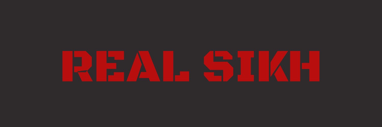 Real Sikh's banner