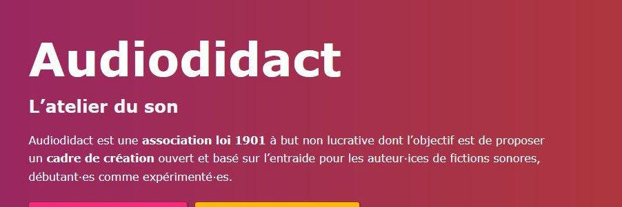 Audiodidact banner