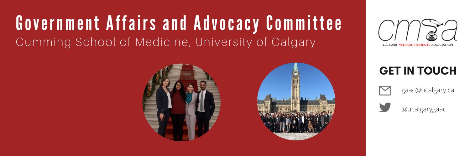 UCalgary GAAC banner
