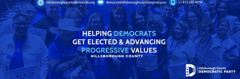 Hillsborough County Democrats banner