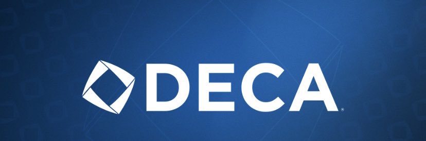 Lakeview Centennial DECA banner