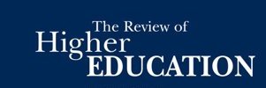 Review of Higher Education's banner